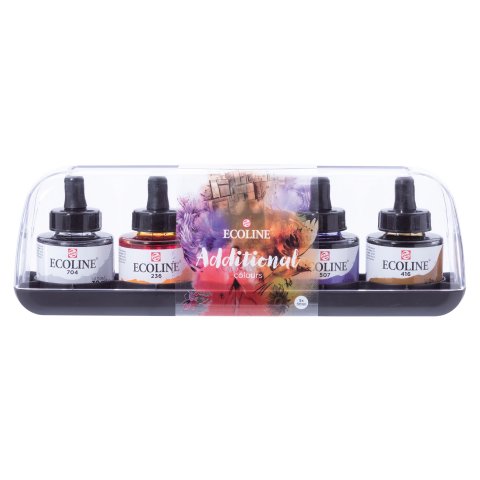 Royal Talens acquerello liquido Ecoline, set Set di 5 supplementari (236/311/501/507/416/704)