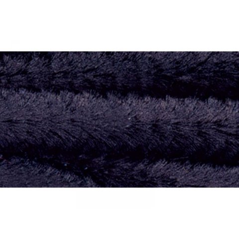 Chenilledraht (Pfeifenputzer) farbig 10 Stück, ø 8 mm, l = 50 cm, schwarz