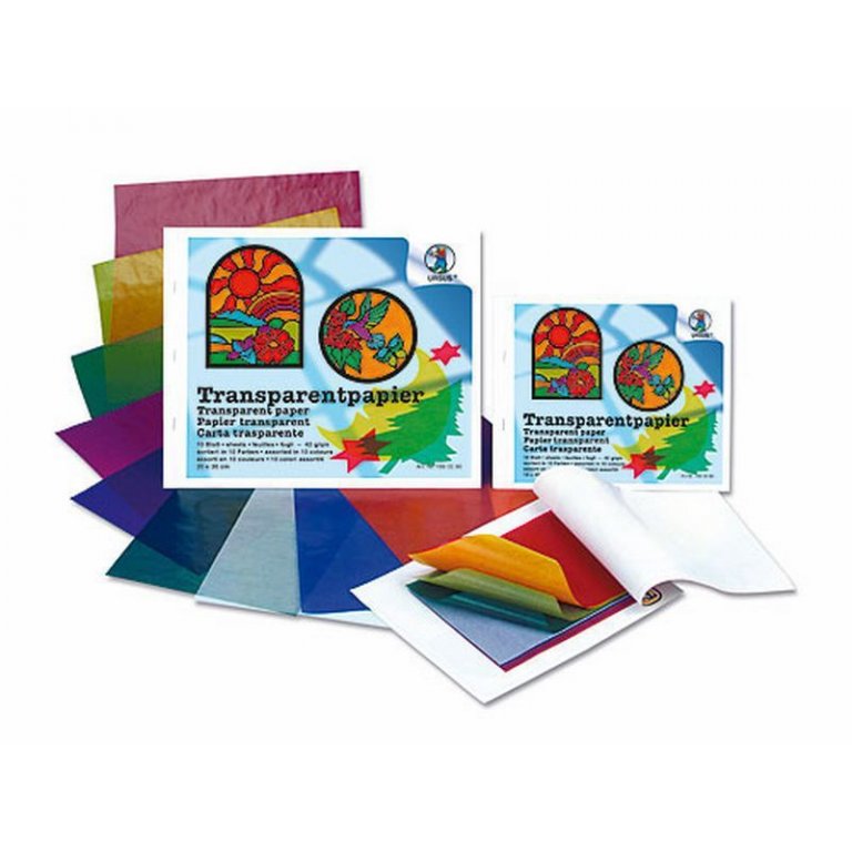Bastelheft Transparentpapier (Pergamyn)