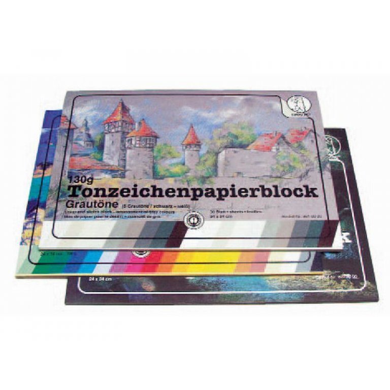 Tonzeichenpapier Block