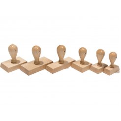 Wooden stamp bodies