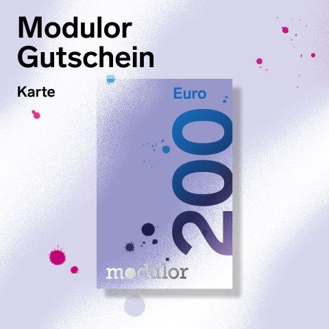Modulor Gutschein 200 EURO (Karte)