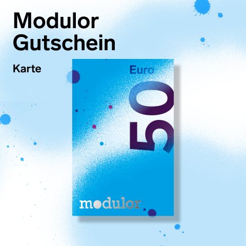 Modulor Gutschein 50 EURO (Karte)