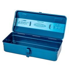 Toyo Steel Werkzeugkiste Tool Box Y-350, 350 x 110 x 150 mm, Stahlblech blau
