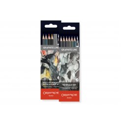 Caran d'Ache wasservermalbare Graphitstifte, Set