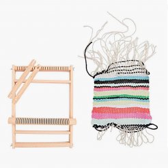 School weaving frames, untreated, set