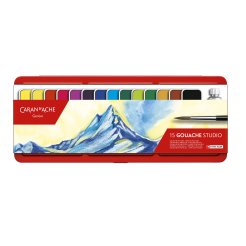 Caran d'Ache Gouachefarbe Studio, Tabletten-Set