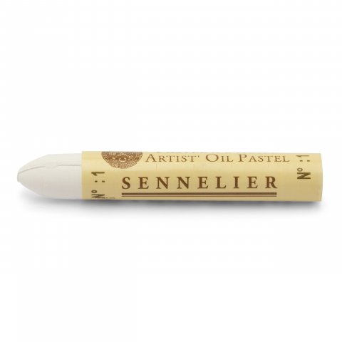 Sennelier Ölpastellkreide, Ø 20 mm l =127 mm, rund, Weiß (001)