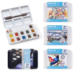 Royal Talens Van Gogh watercolour Pocketbox set
