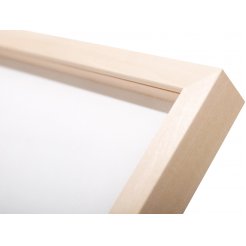Moritz Max object frame, wood, 30 x 30 cm, natural untreated