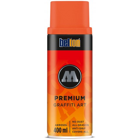 Molotow Sprühlack Belton Premium, neon Dose 400 ml, neonorange (233)