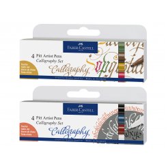 Faber-Castell Pitt Artist pen C, set of 4