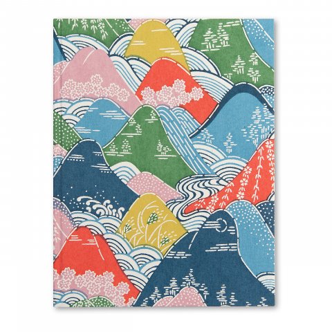 Carta Pura Notebook Tokyo Memo 170 x 220 mm, blank, 60 sheets, wave landscape