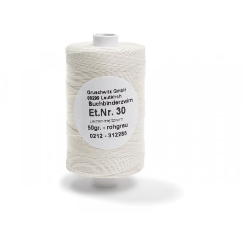linen binder’s thread th=0.42 mm (type 30/3) cross-wrapped spool ca 300m