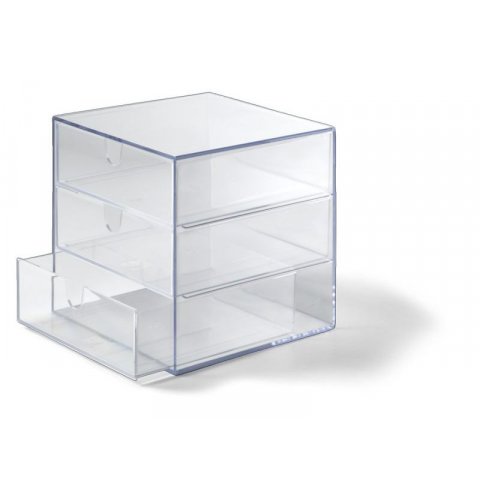 Palaset, box a cassettiera, colorato Pala-Box P-03, 165x 165x 165 x 165, trasparente, incolore