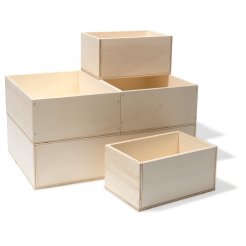 Modulor box, poplar plywood