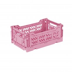 Aykasa Scatola pieghevole, mini, 27 x 17 x 11 cm, PP, rosa bambino
