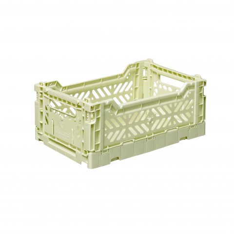 Aykasa Klappkiste, Mini 27 x 17 x 11 cm, PP, lime cream
