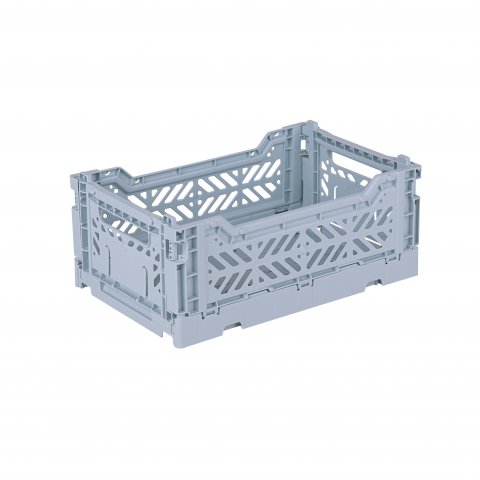 Aykasa Klappkiste, Mini 27 x 17 x 11 cm, PP, pale blue