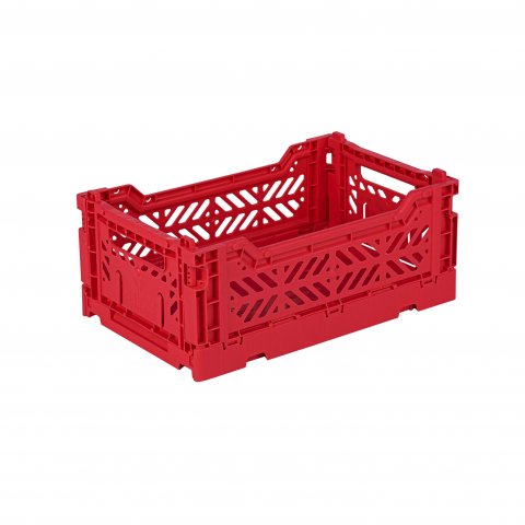 Aykasa Klappkiste, Mini 27 x 17 x 11 cm, PP, red