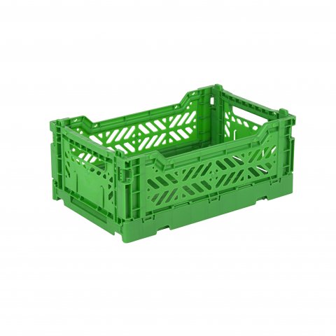 Aykasa Klappkiste, Mini 27 x 17 x 11 cm, PP, green