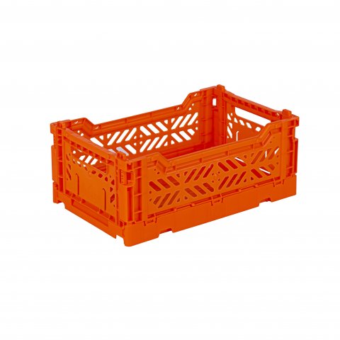 Aykasa Klappkiste, Mini 27 x 17 x 11 cm, PP, orange