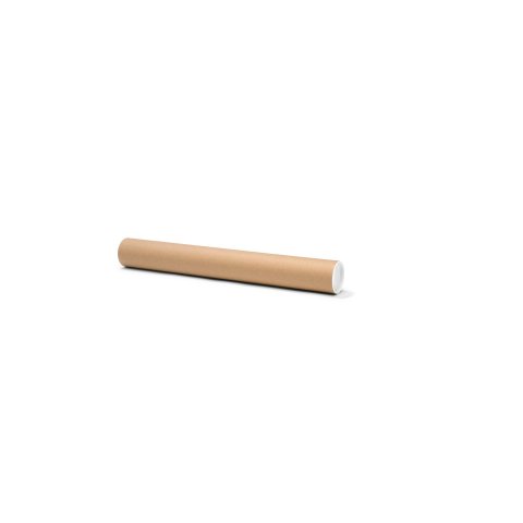 Round shipping tubes, brown ø i. 60 x 2.0 l=500 (up to A2)
