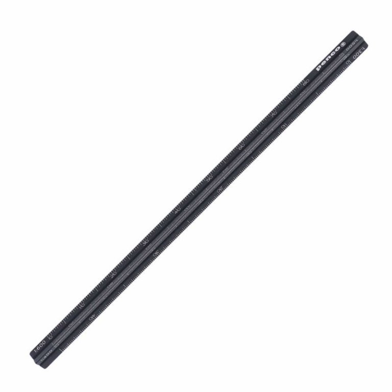 Penco triangular ruler aluminum