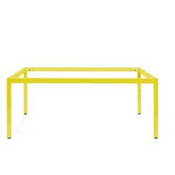 Modulor Tischgestell M für Kinder, 530-740x680x1200 mm, Schwefelgelb, RAL 1016 FS