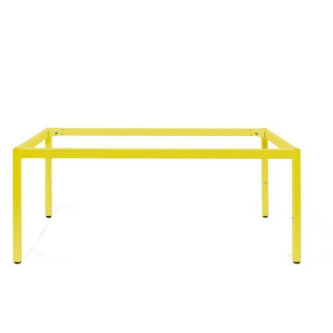 Modulor base del tavolo per bambini M 530-740x680x1200 mm, giallo zolfo, RAL 1016 FS