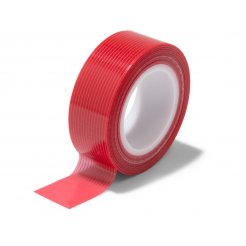 Teraoka Klebeband mit Gewebe P-Cut TAPLE, 15 mm x 5 m, s = 0,15 mm, rot